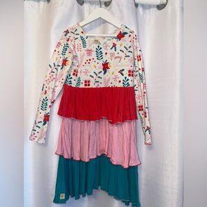 Merry Christmas Wildflowers dress